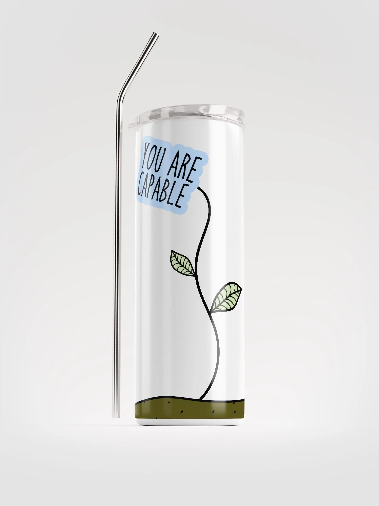 You Are Capable Stainless Steel Tumbler product image (1)