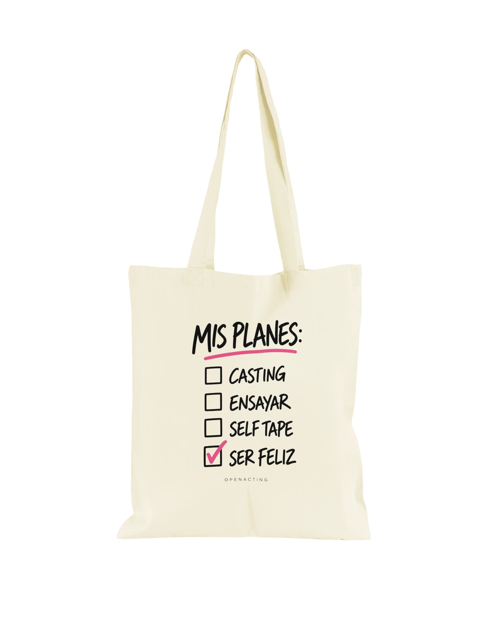 Bolsa de tela «Mis planes» product image (2)