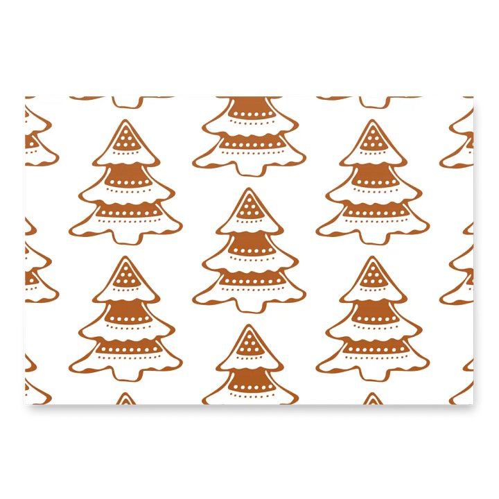 Gingerbread Tree Wrapping Paper product image (1)