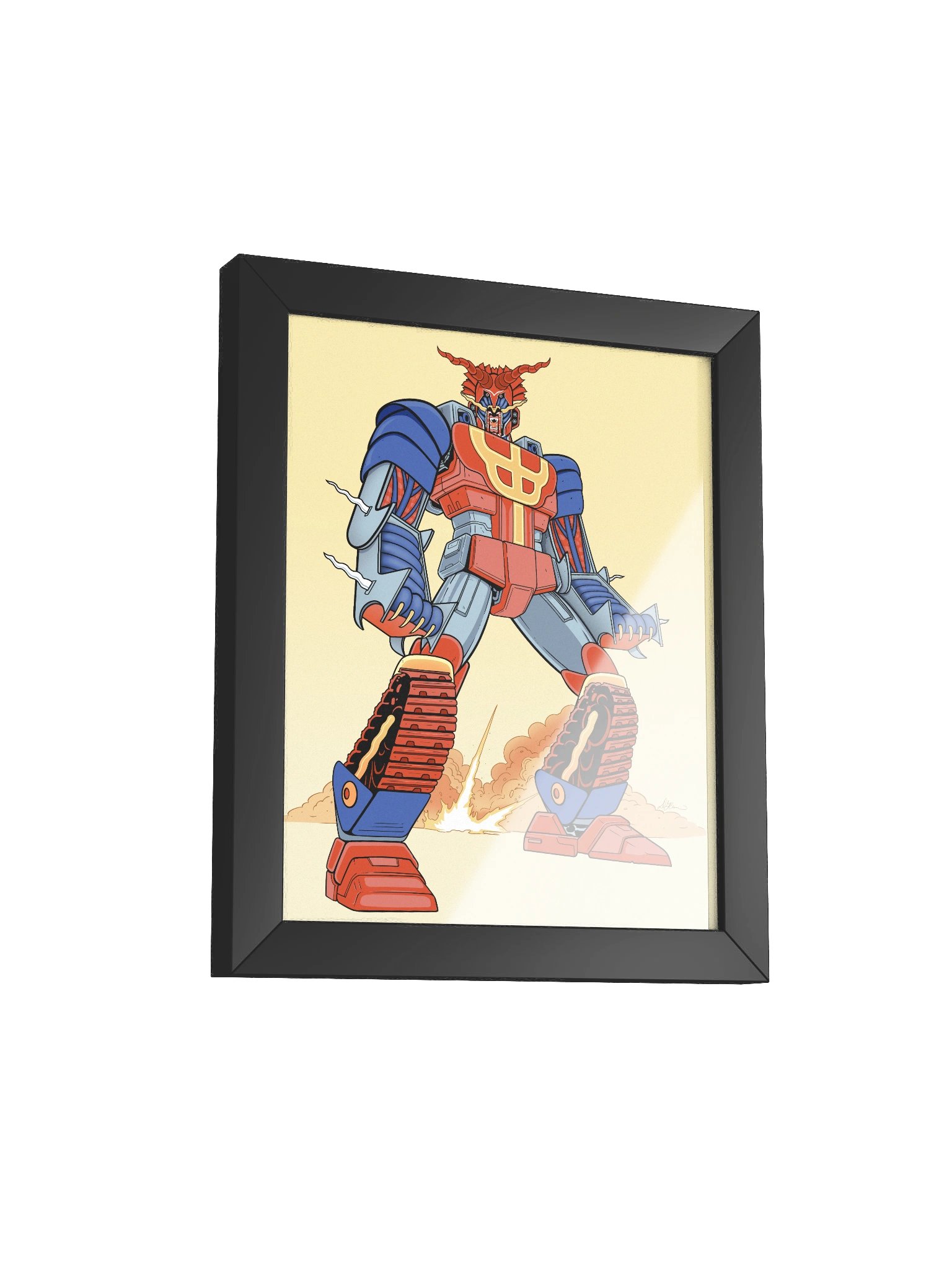 The Metallian 1984 - Judas Priest & Transformers Mashup Framed Poster product image (2)