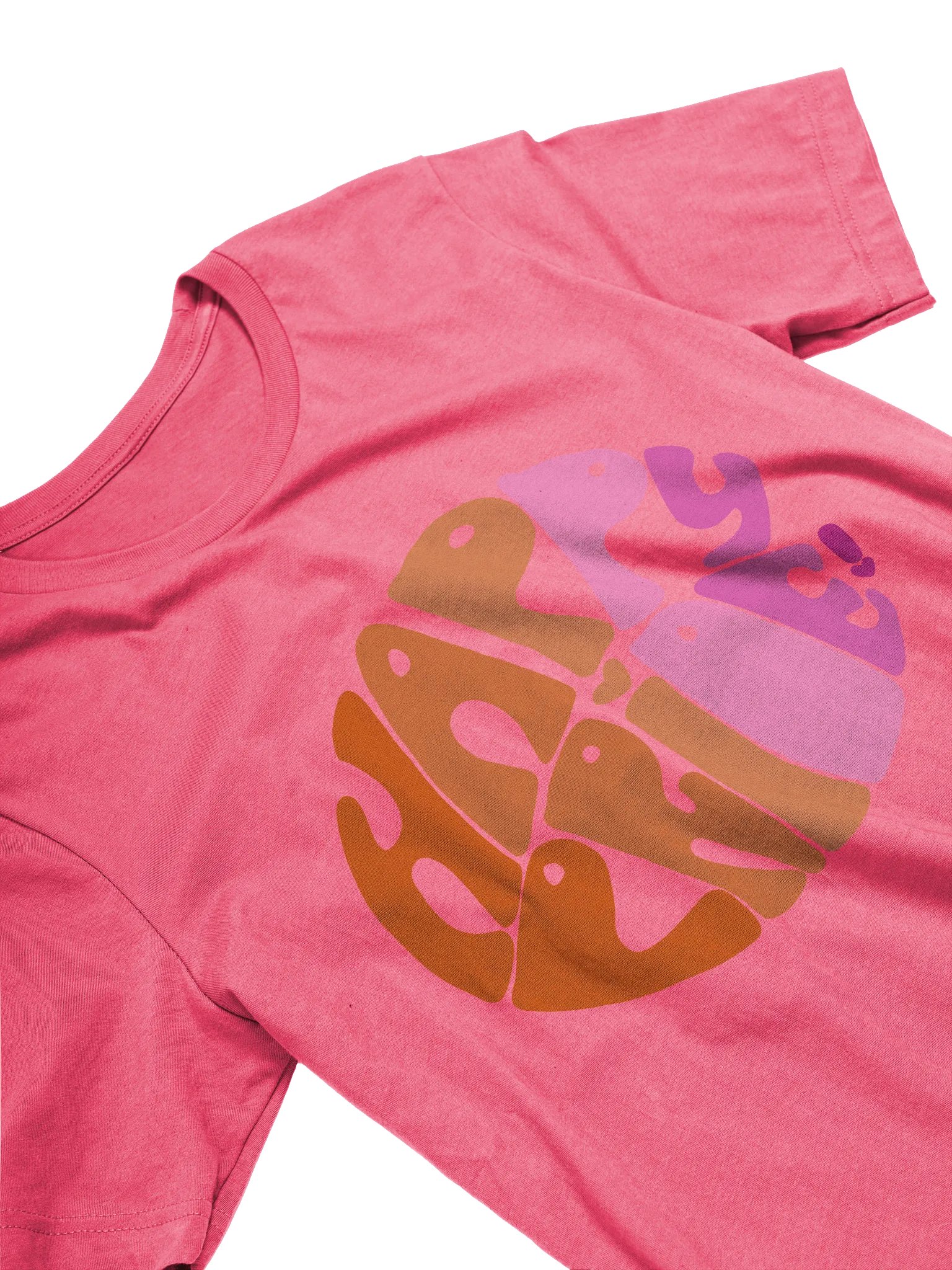 Lesbian Happy Pride big print tee product image (3)