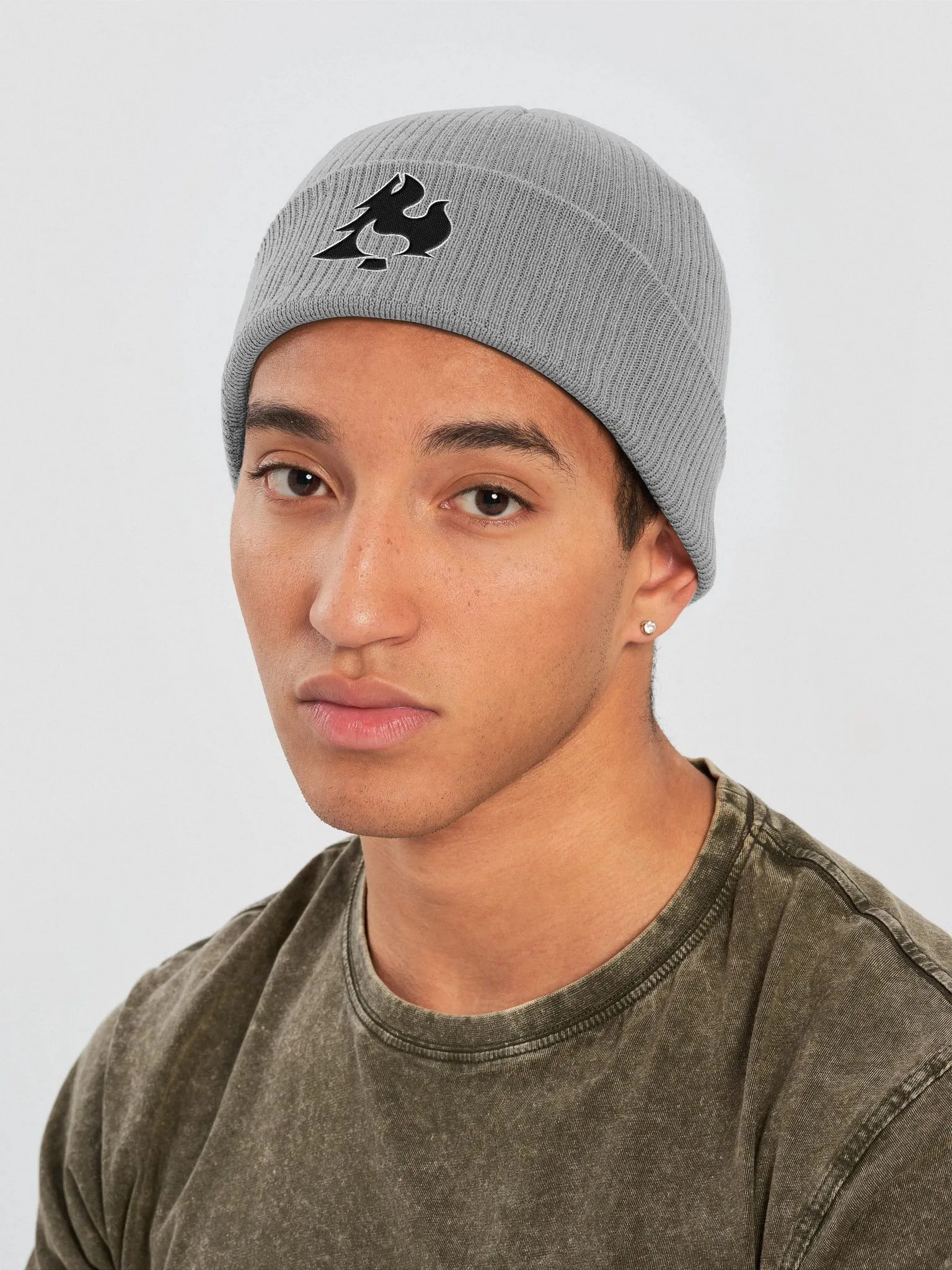 Forest Fire Beanie (Gray) product image (3)