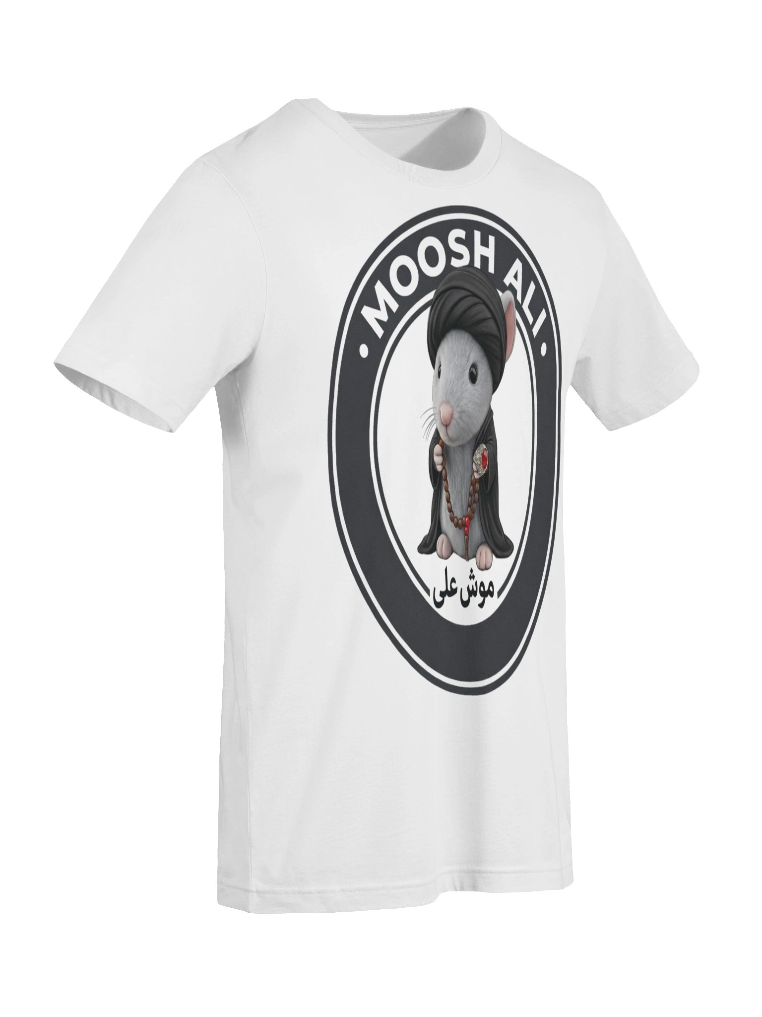 The Original "Moosh-Ali" Graphic Tee (White) $22.00 product image (9)