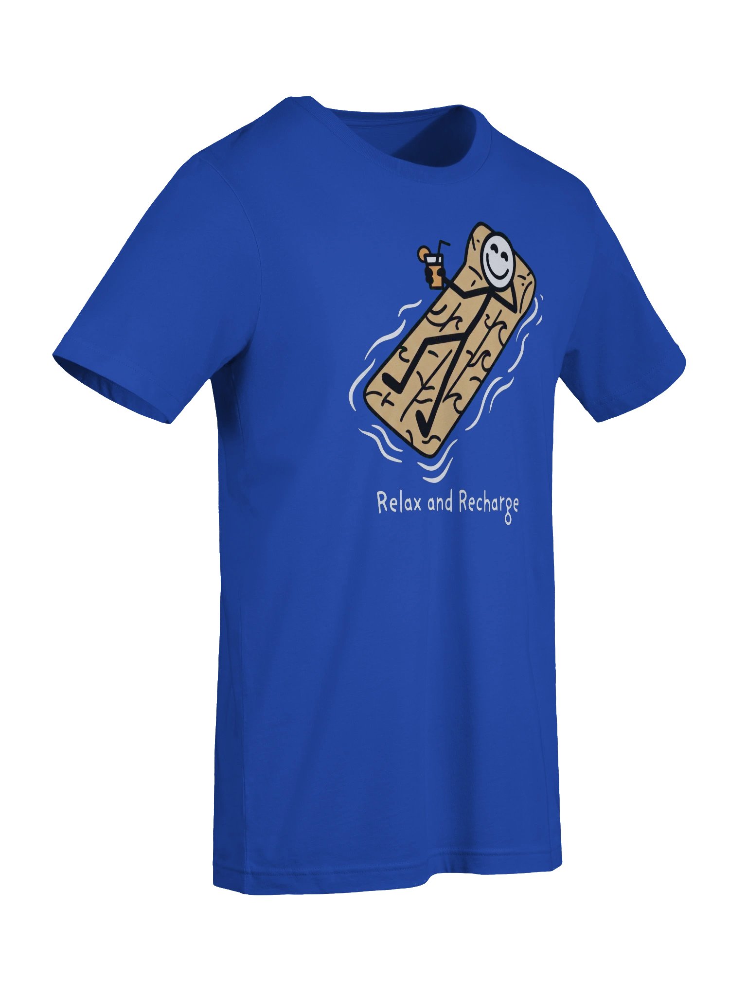 Unisex "Relax and Recharge" Graphic T-Shirt – Turn On Chill Mode product image (7)