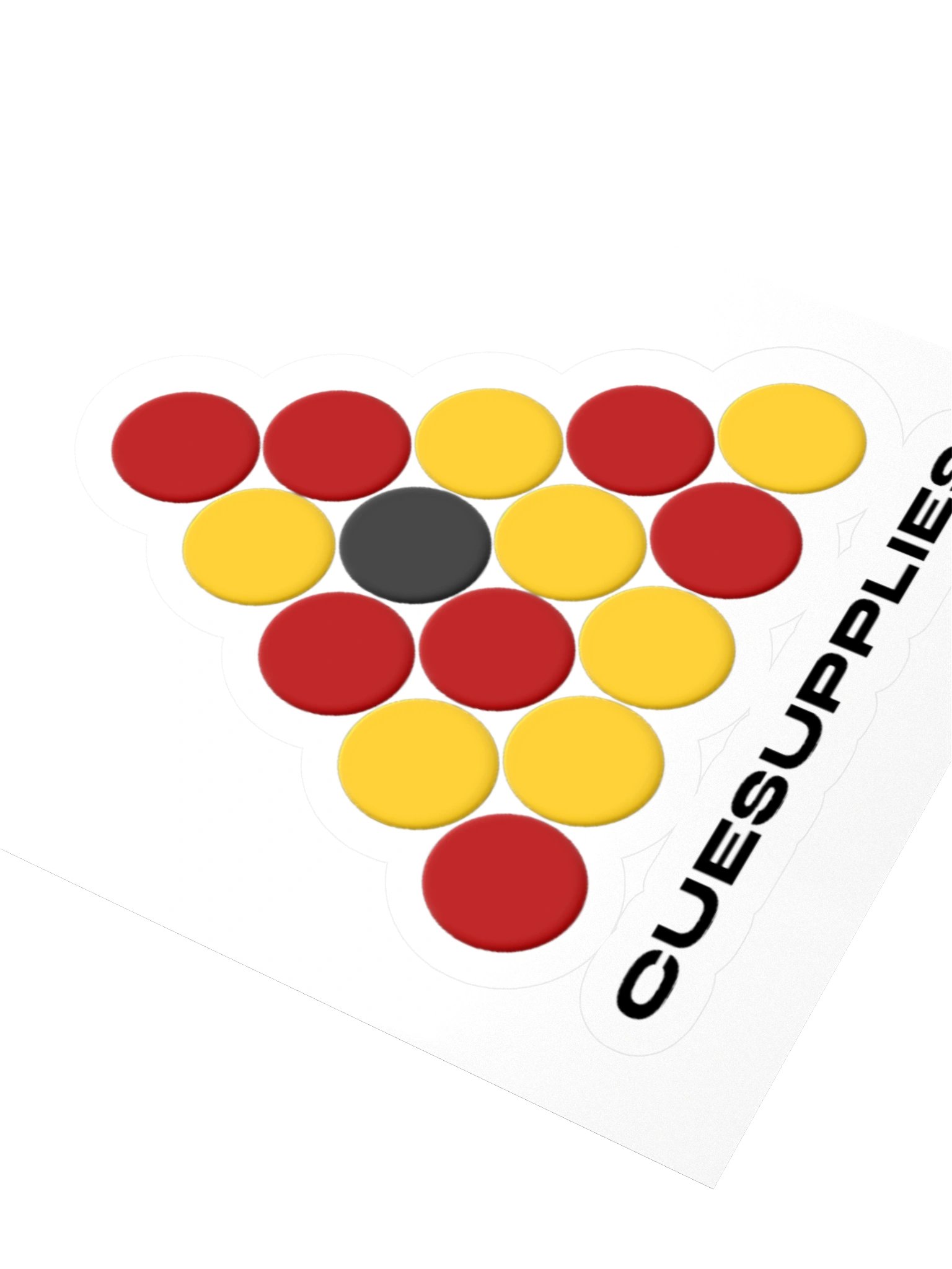 CUESUPPLIES Black Ball Sticker product image (9)