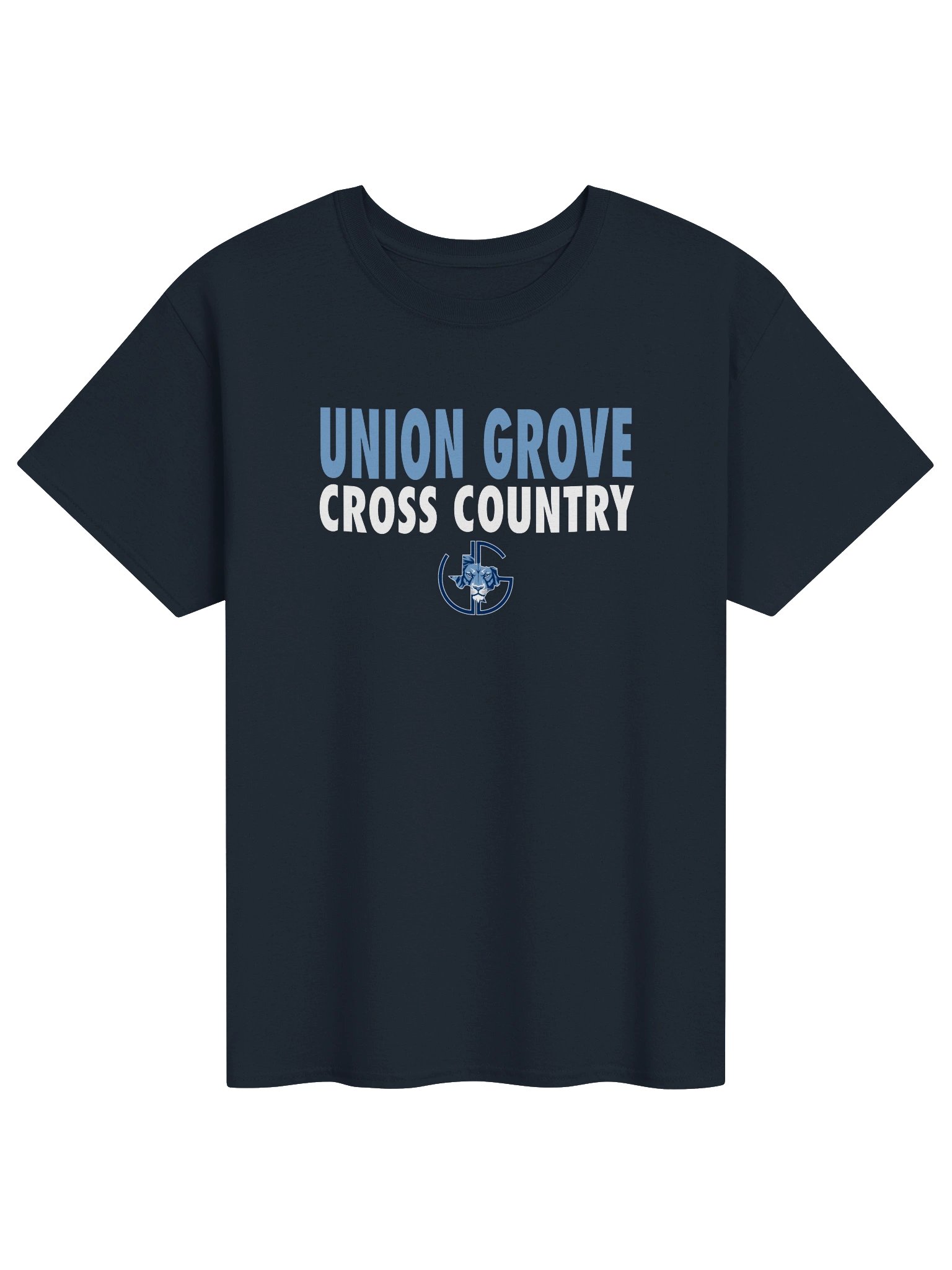Union Grove Cross Country T-Shirt | Navy product image (1)