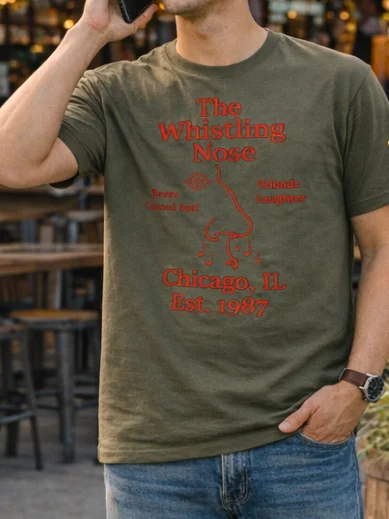 The Whistling Nose Tavern (Front, Red font) product image (3)
