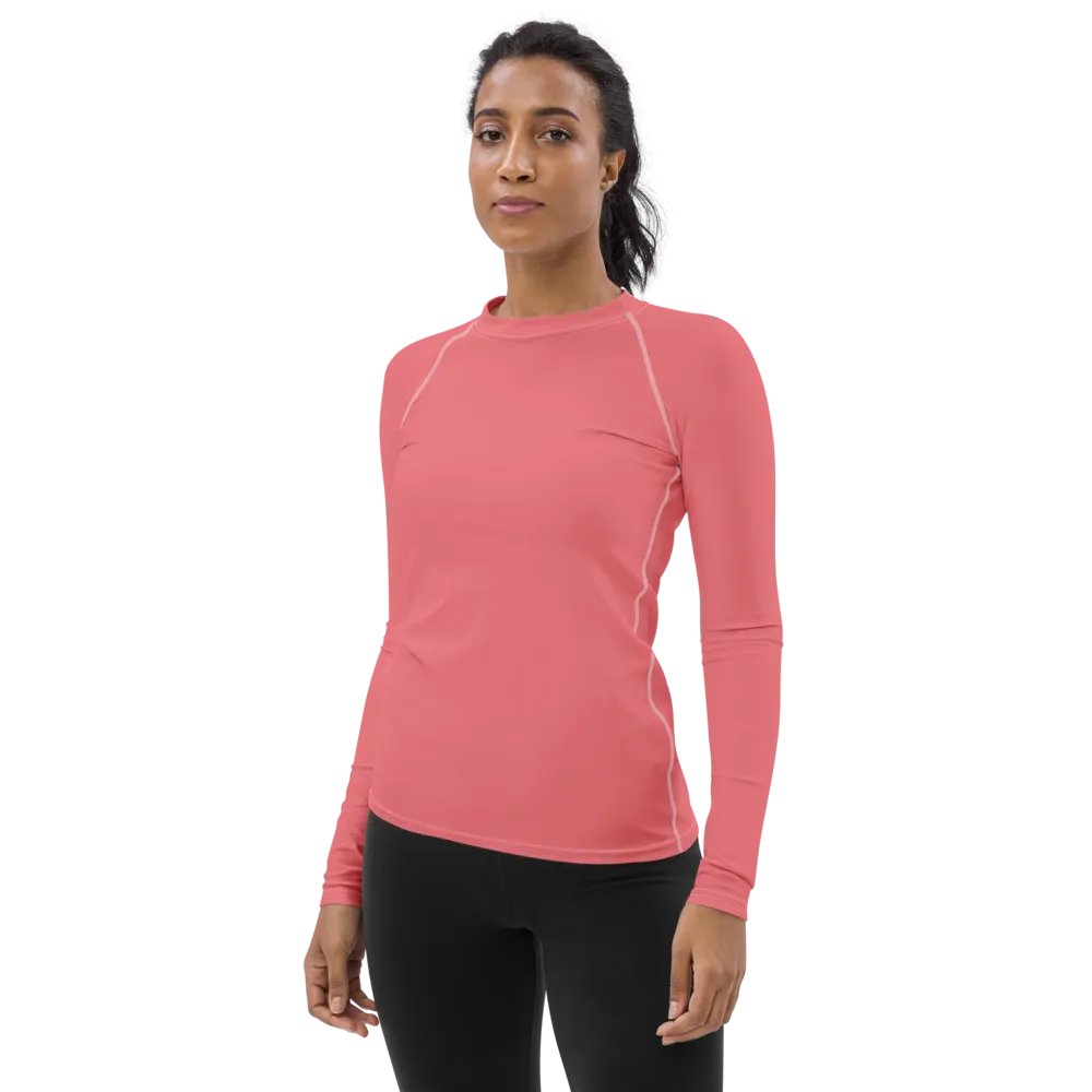 Pink Women's Rash Guard product image (4)