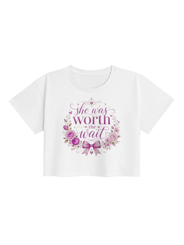 She Was Worth the Wait Floral Crop Top product image (1)