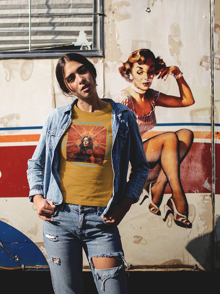 Latina Inspirational Power Floral T-Shirt product image (38)