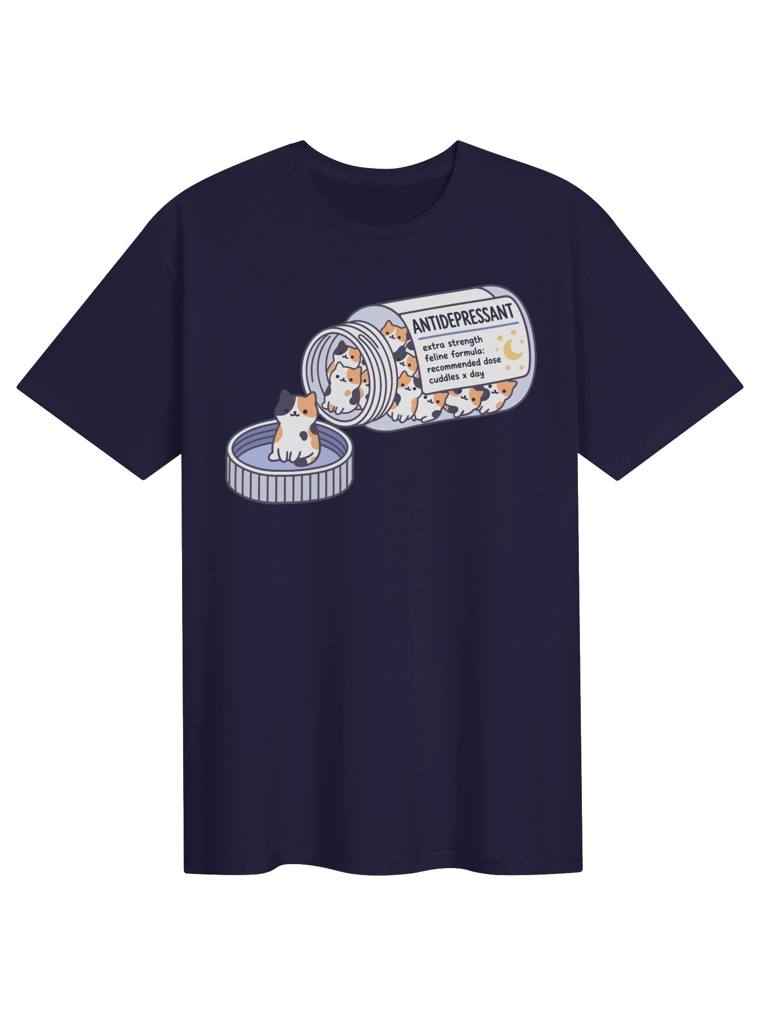 Antidepressant Calico Cat Shirt product image (2)