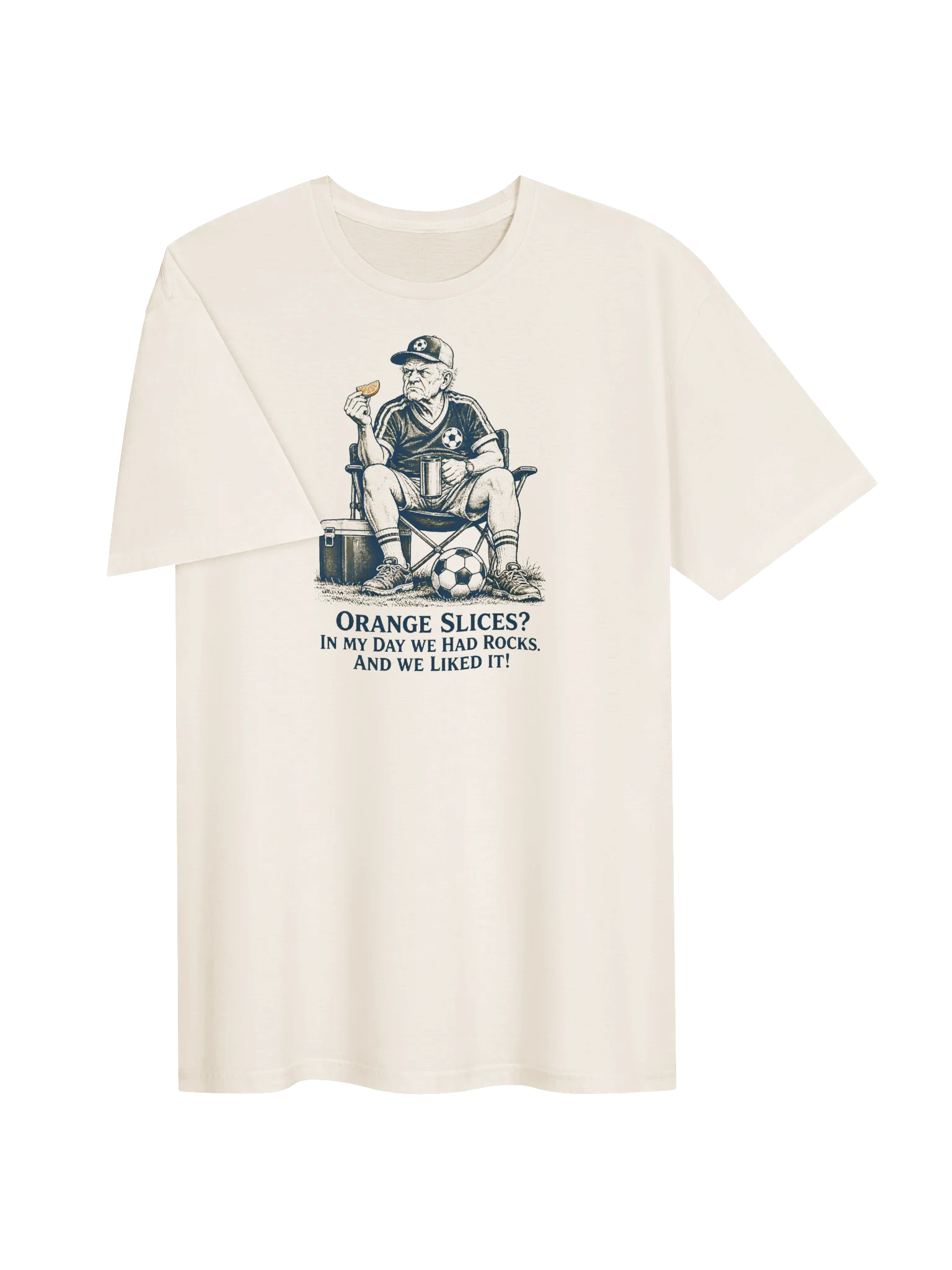 Orange Slices? Soccer Grandpa Humor Tee product image (3)