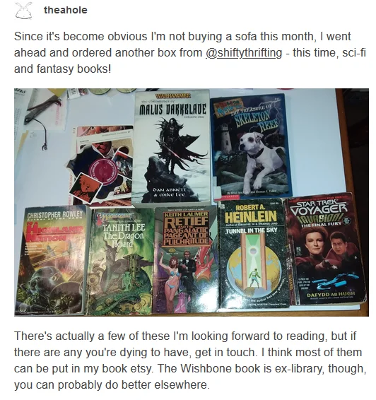 (US ONLY) Sci-fi and Fantasy Book Junk Box - please buy solo product image (2)