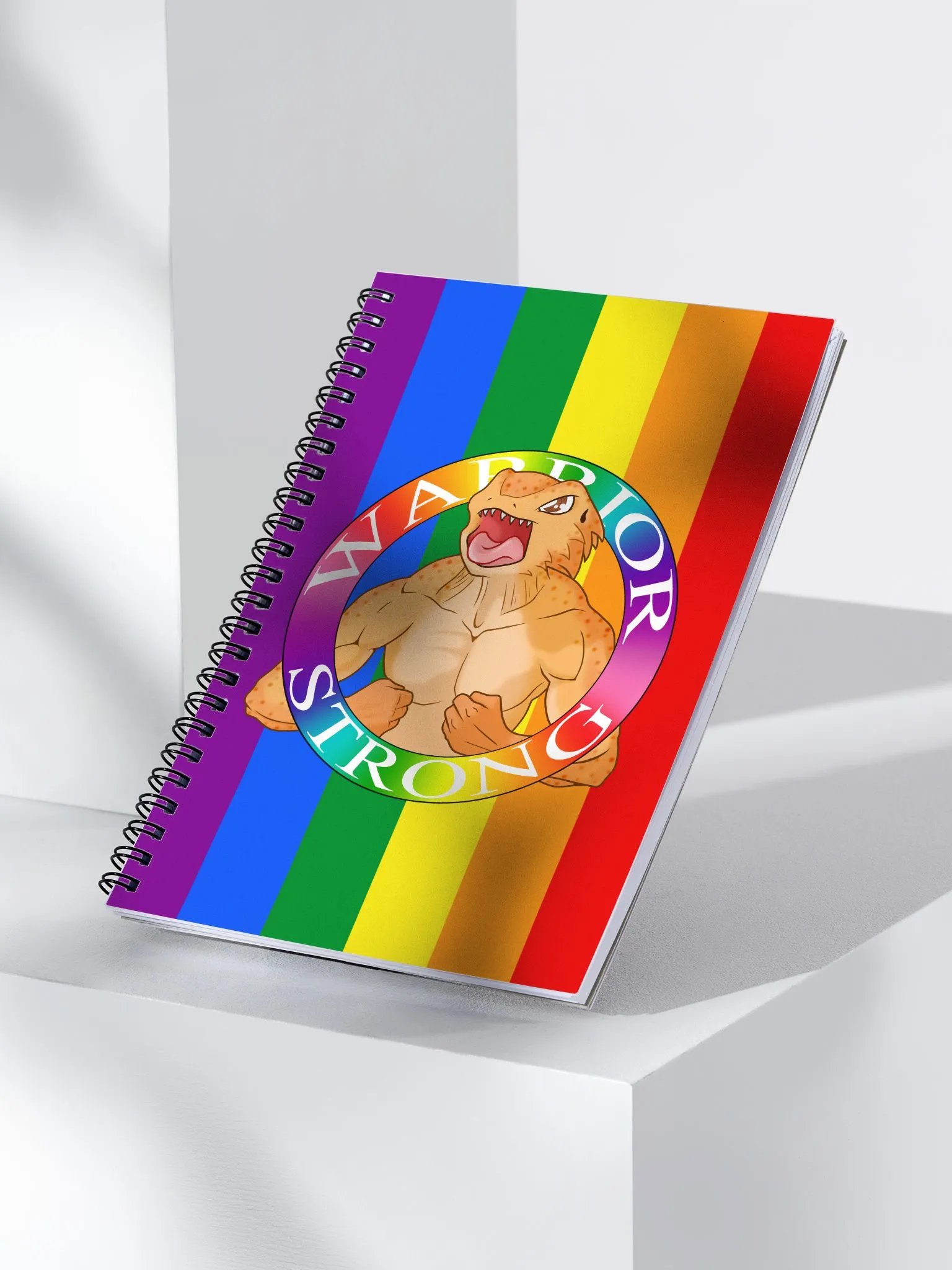 Warrior PRIDE Warrior STRONG Spiral Notebook product image (3)