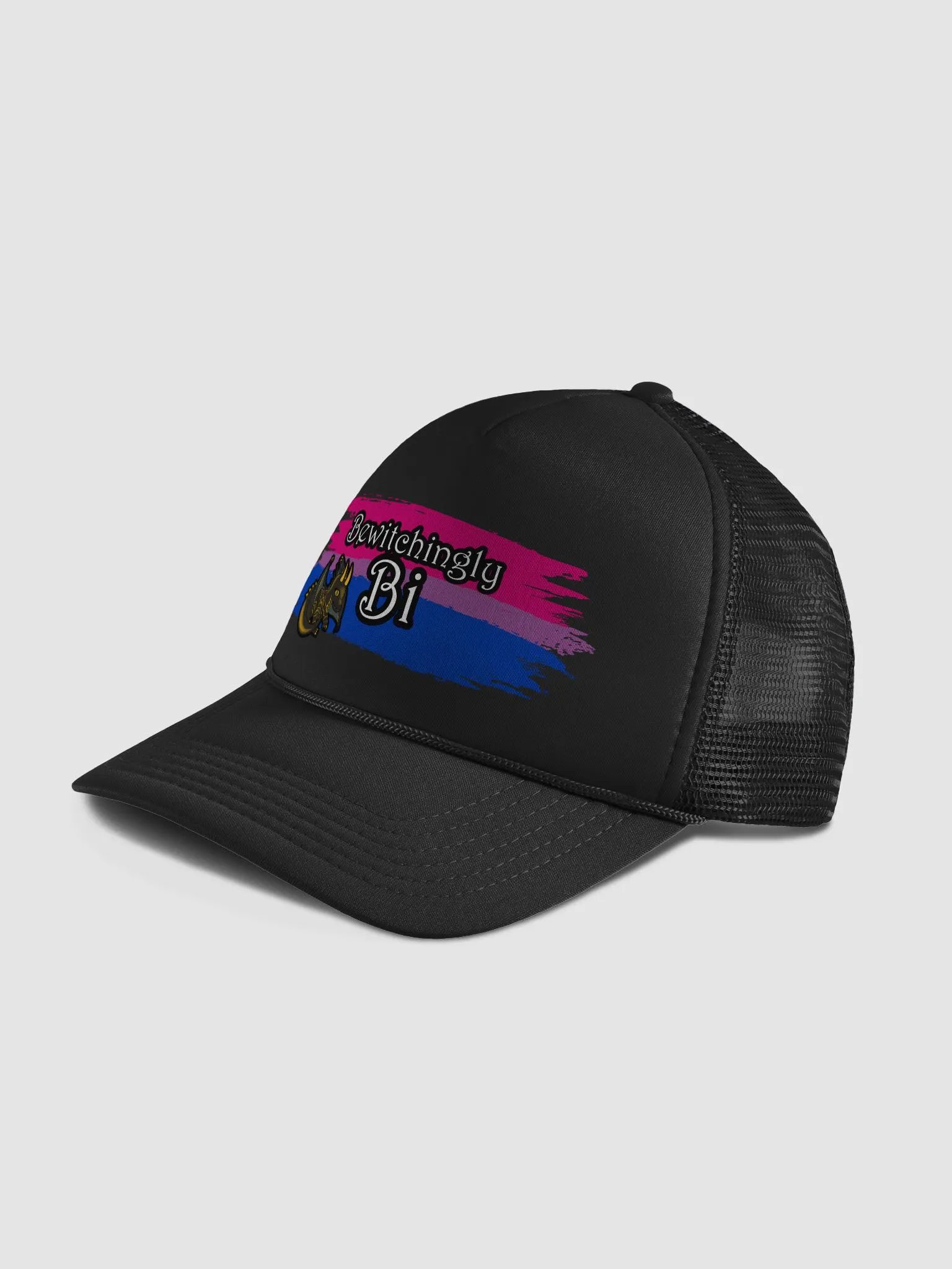 Necra Bi Pride Baseball Cap product image (3)
