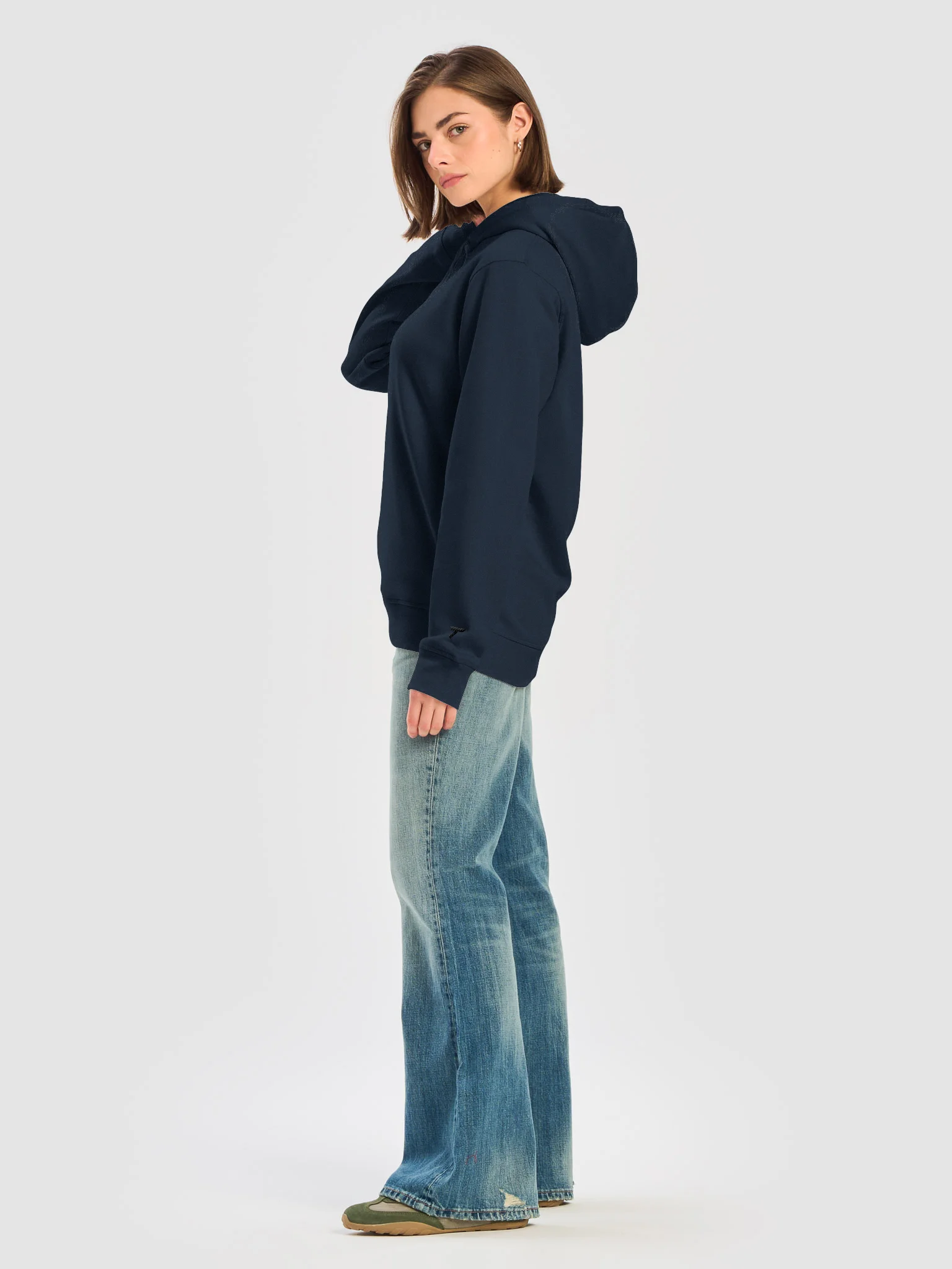 Unisex / TISOT BLCK Side Pocket Hoodie (Embroidered Edition) product image (4)
