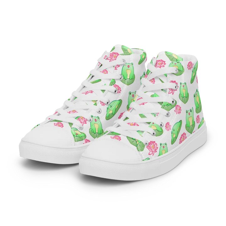 Kawaii Froggie Womens Hightops product image (1)