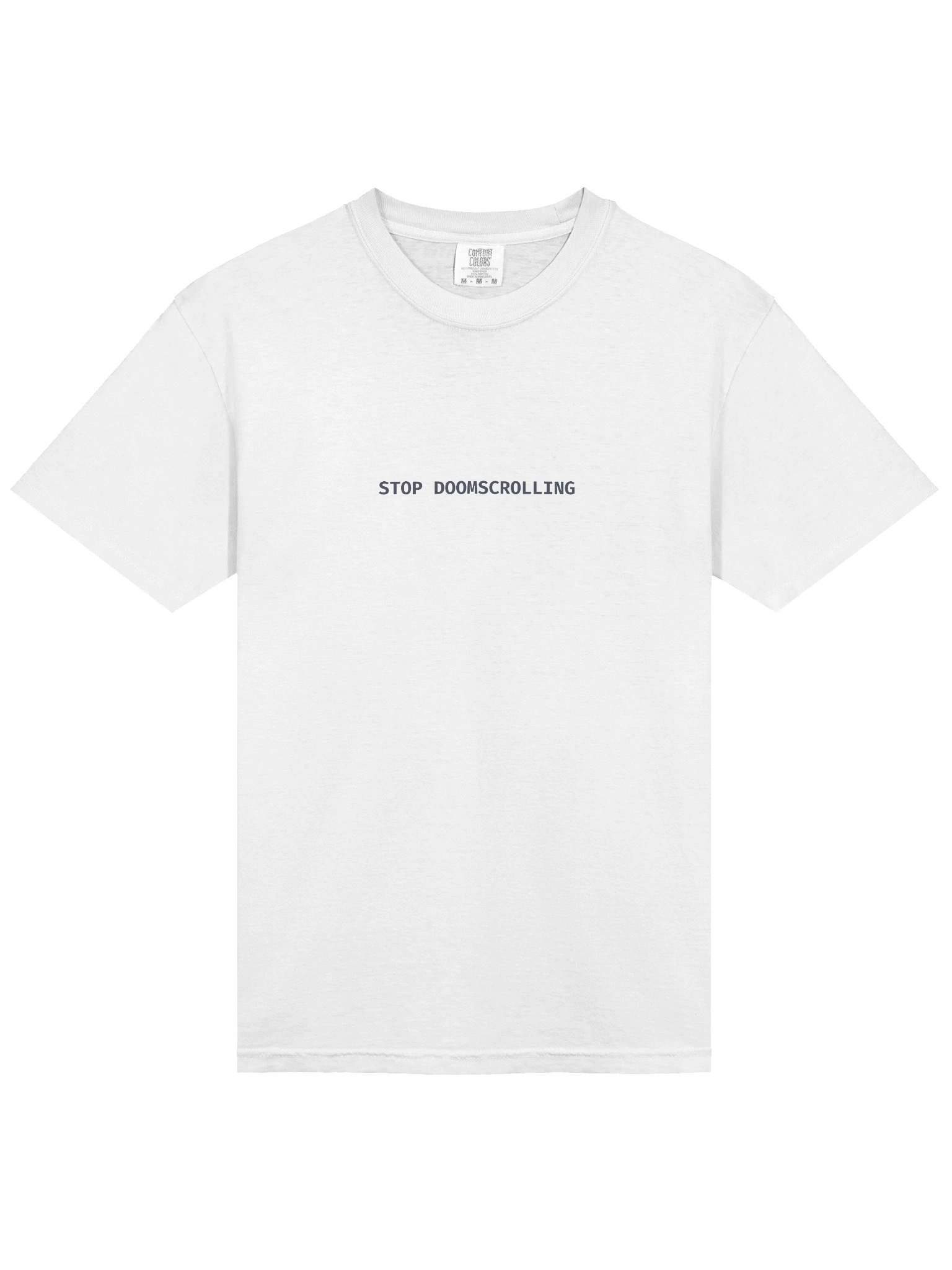 Stop Doomscrolling Comfort Tee product image (3)