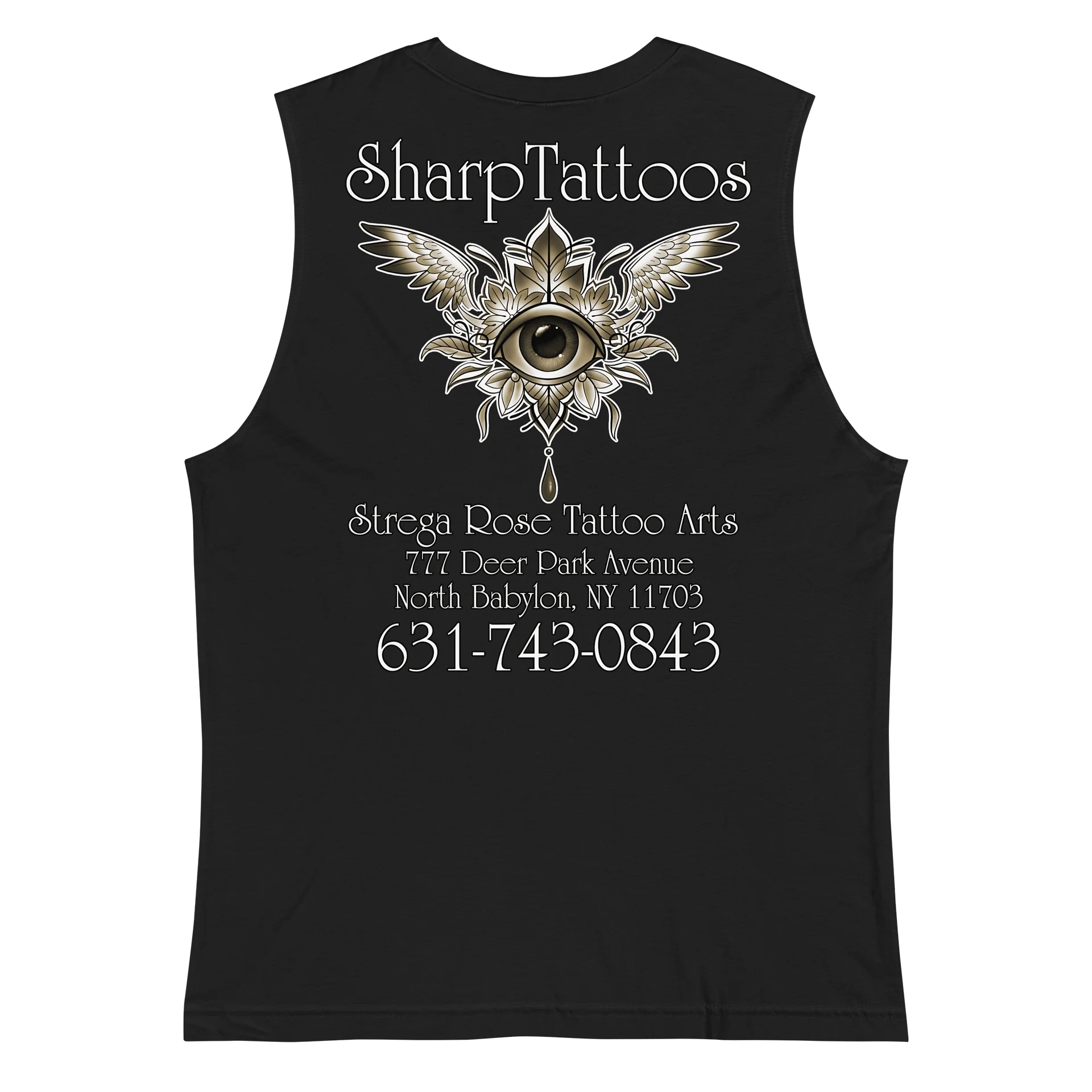 Raven's Letterpress Muscle Tank product image (2)