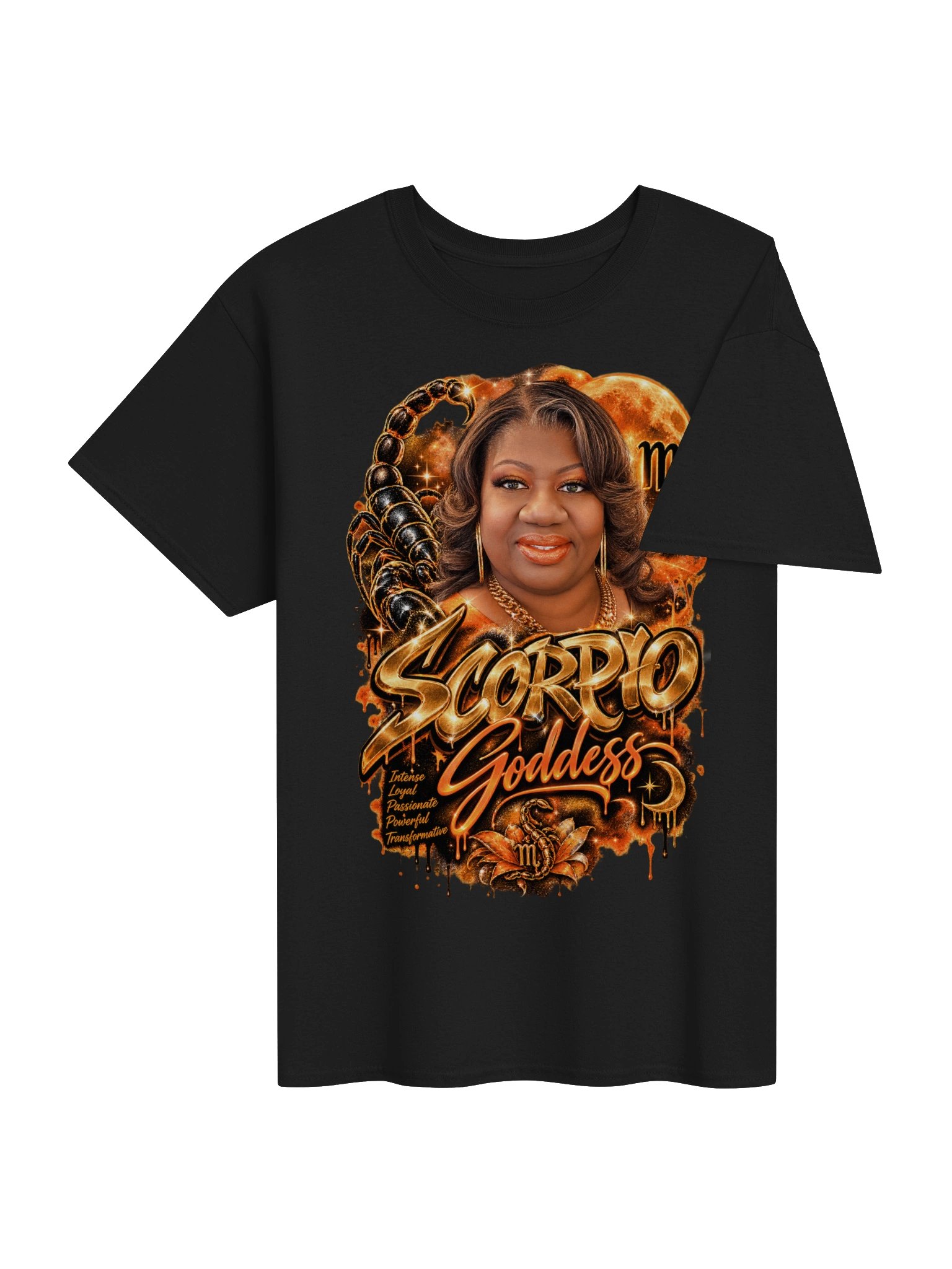 Scorpio Goddess Zodiac Tee product image (4)