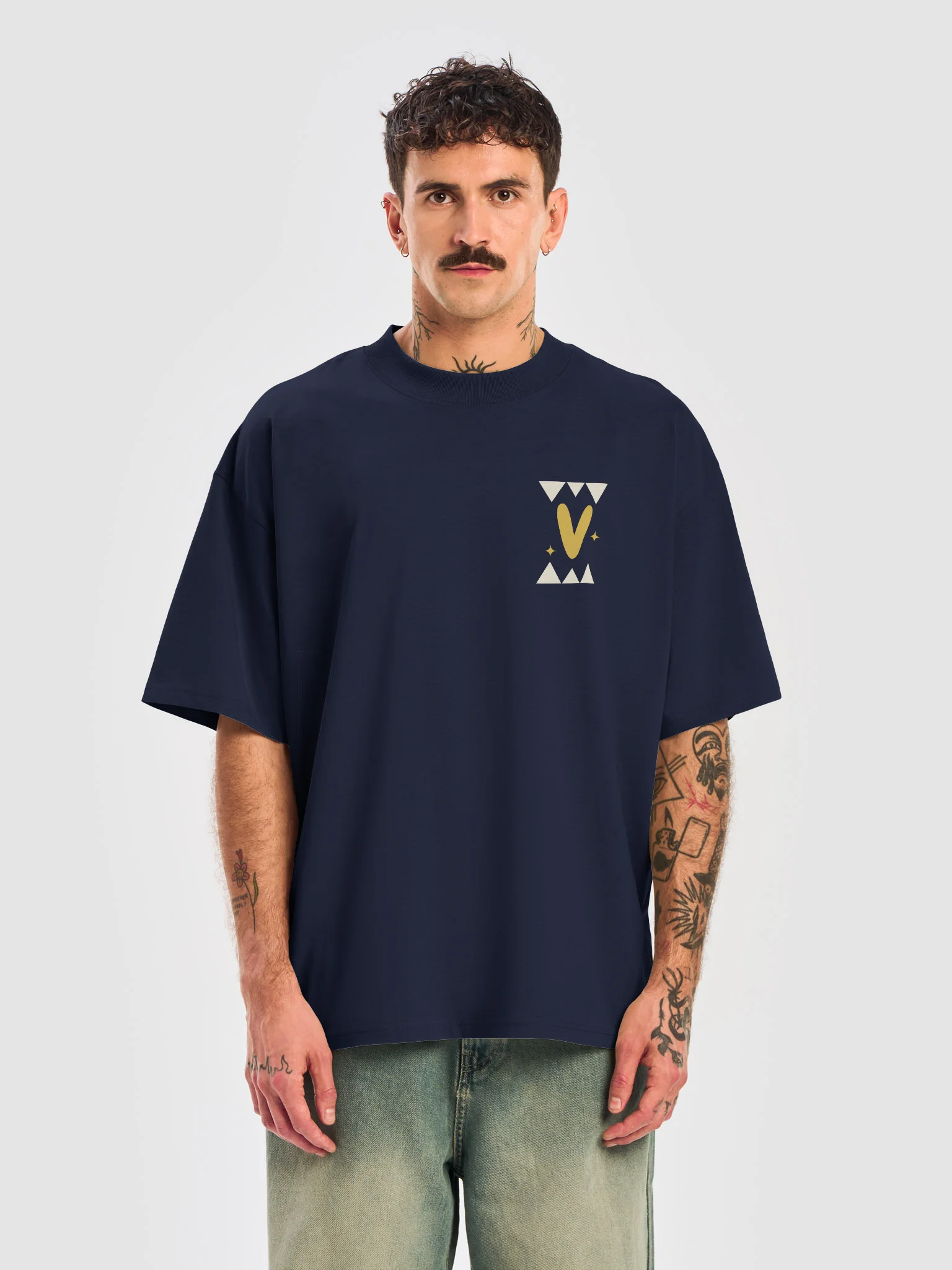 EATVICTOR. TEETH LOGO OVRSIZED T product image (21)