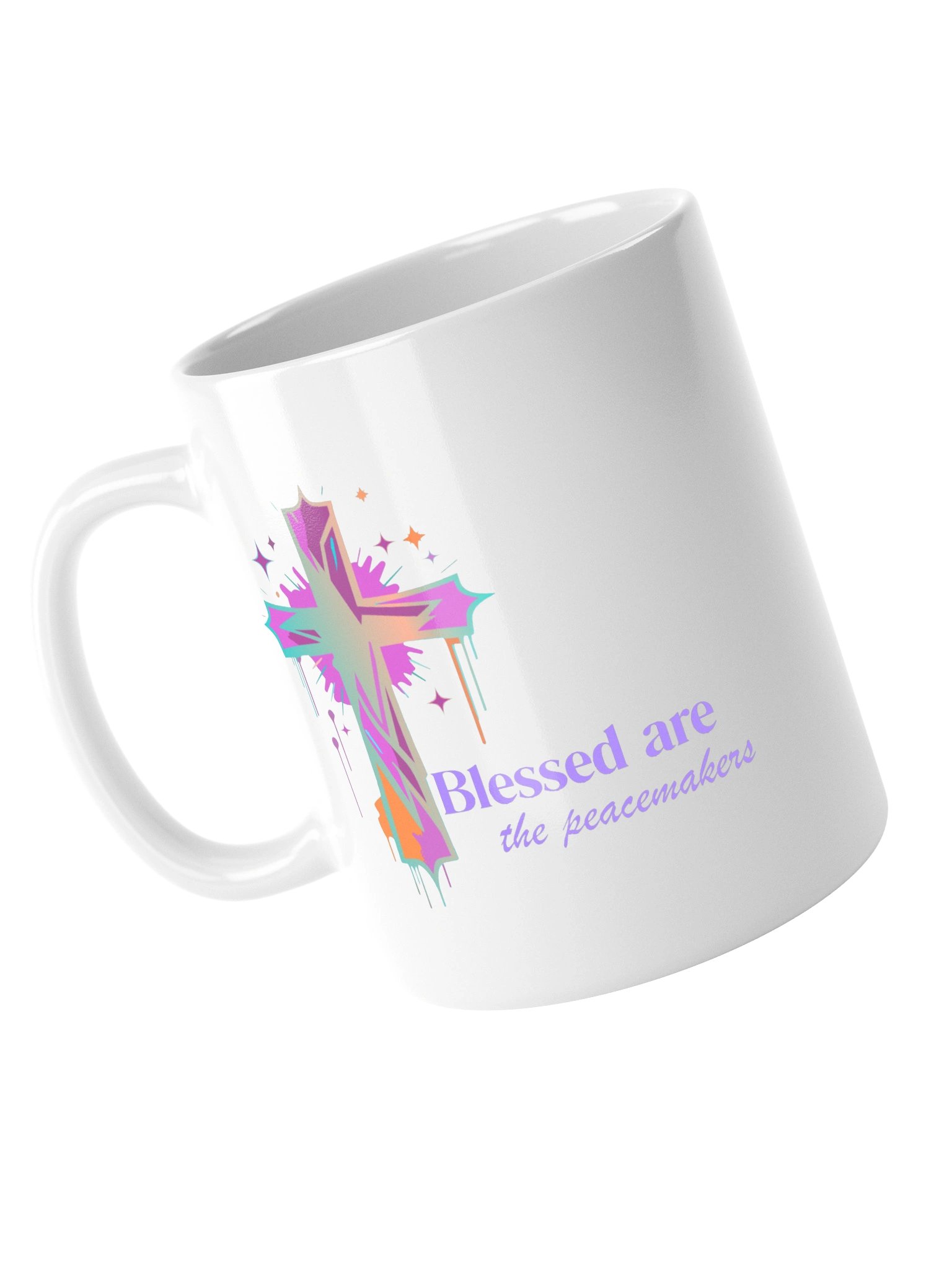 Blessed Are the Peacemakers Bible Verse Mug product image (4)