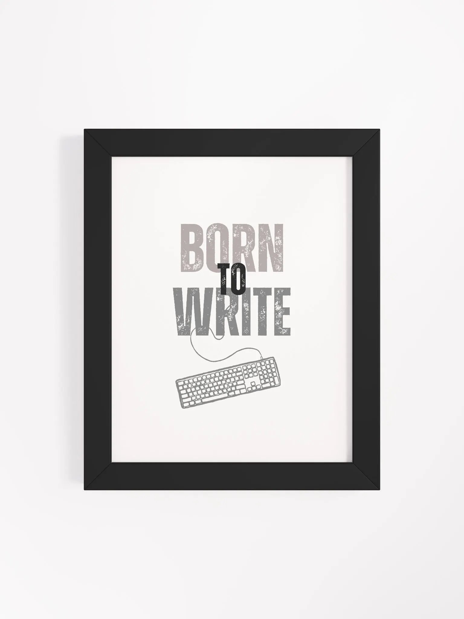 Born to Write Framed Poster product image (95)