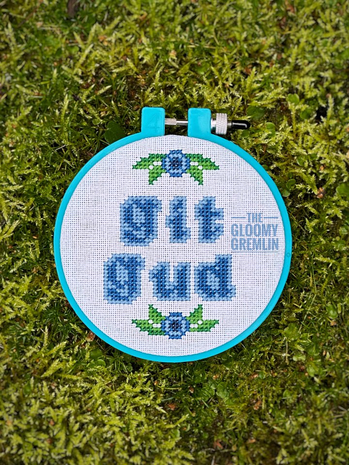 Git Gud - Cross Stitch Pattern product image (1)