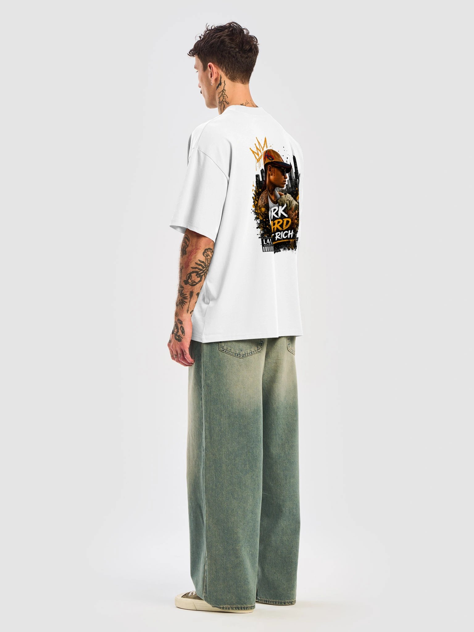 L4L Work Hard Get Rich Tee product image (8)