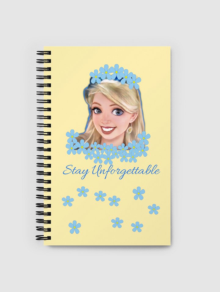 Stay Unforgettable Spiral notebook product image (1)
