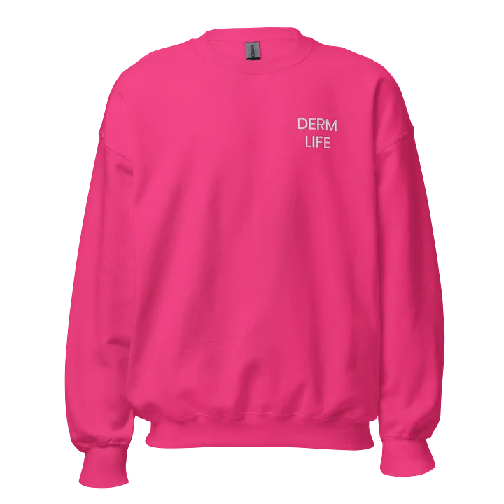 Derm Life Embroidered Crewneck product image (1)