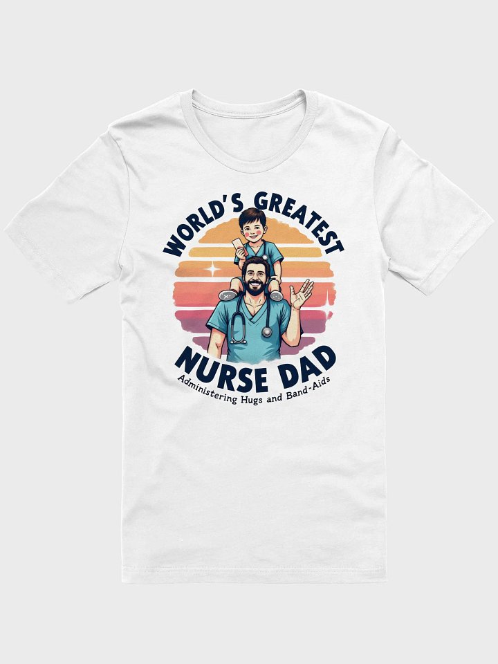 World's Greatest Nurse Dad T-Shirt product image (6)