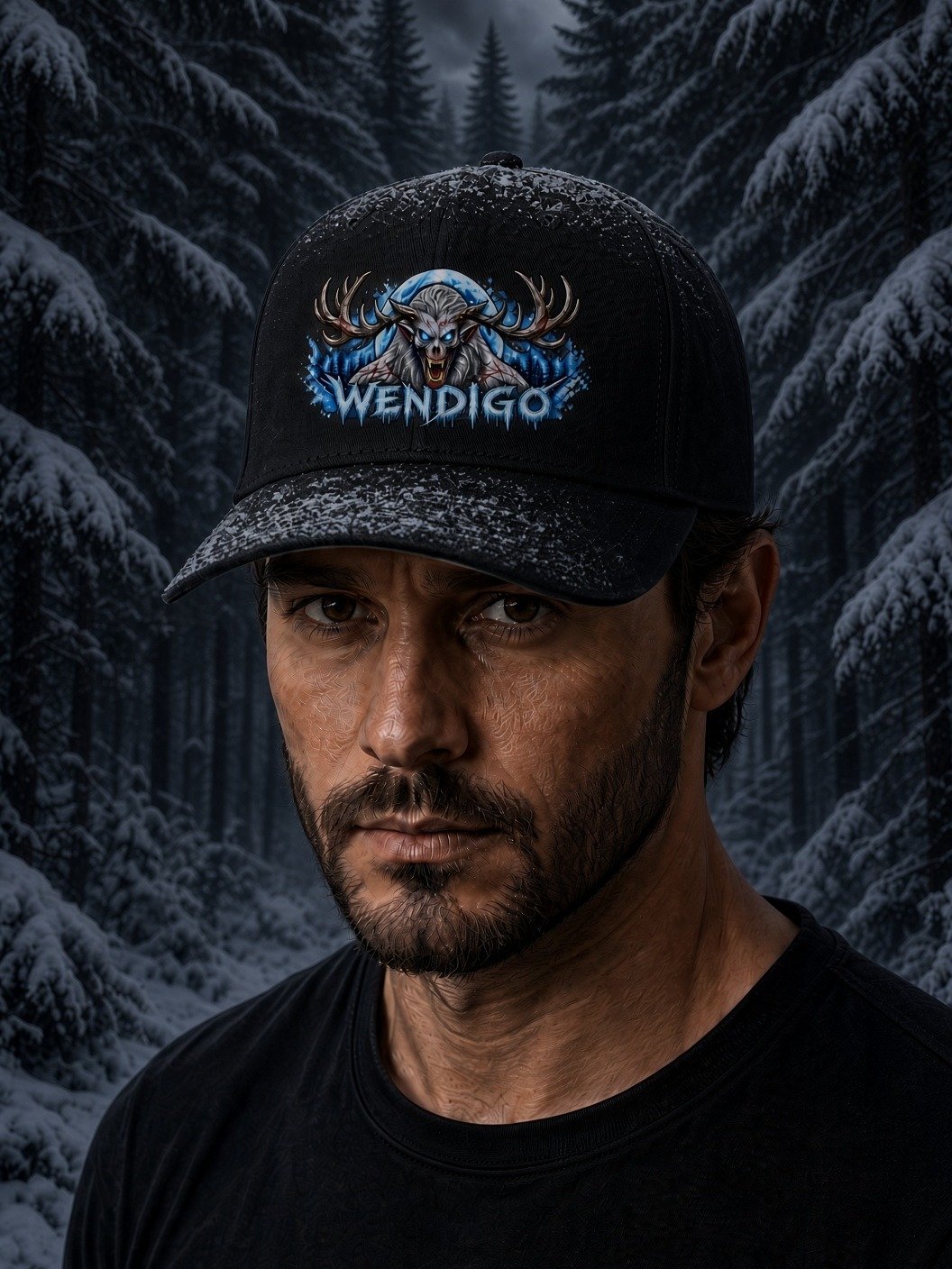 Wendigo Cap — Frozen Hunger - Black product image (2)