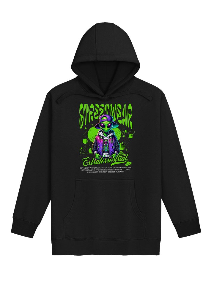 Extraterrestrial Streetwear Hoodie Alien Fashion Entity product image (1)