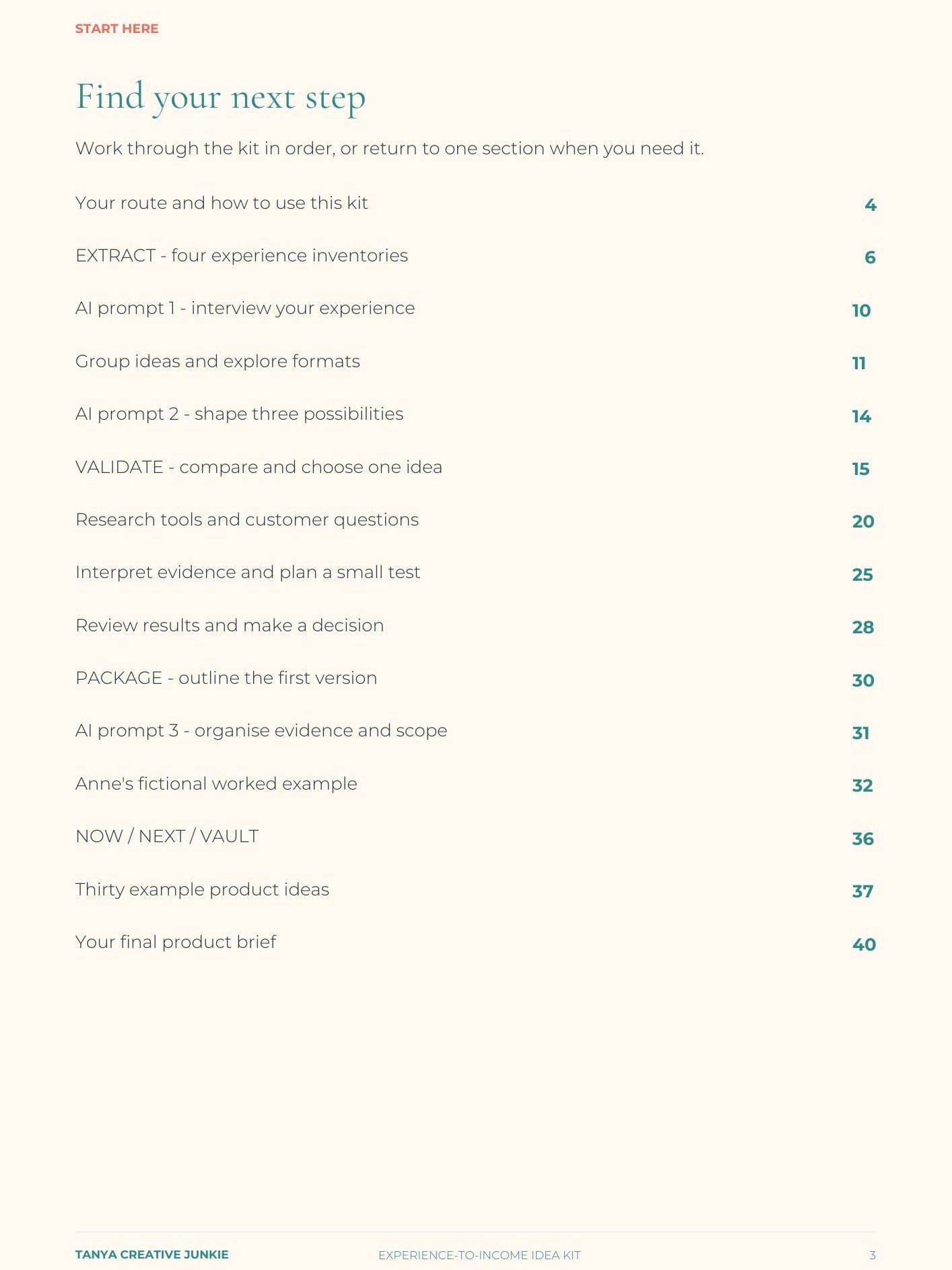 Experience-to-Income Idea Kit | Your First Digital Product After 50 product image (3)
