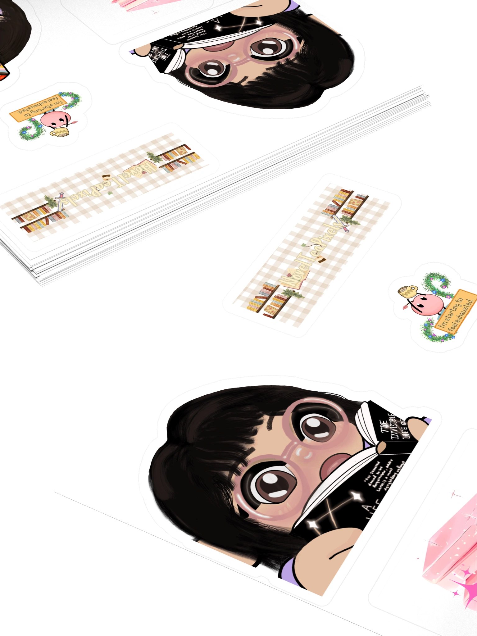 NovelTea Sticker Pack product image (4)