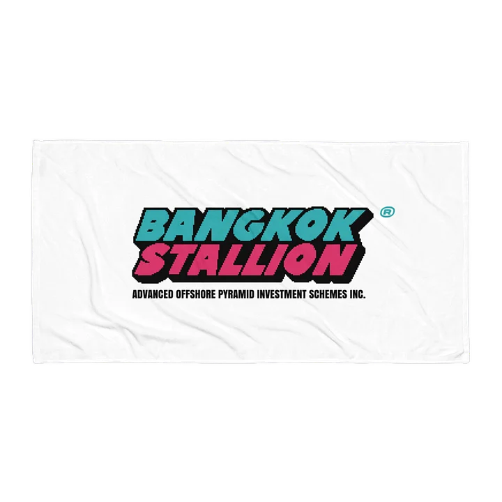 Bangkok Stallion Inc. Beach Towel product image (1)