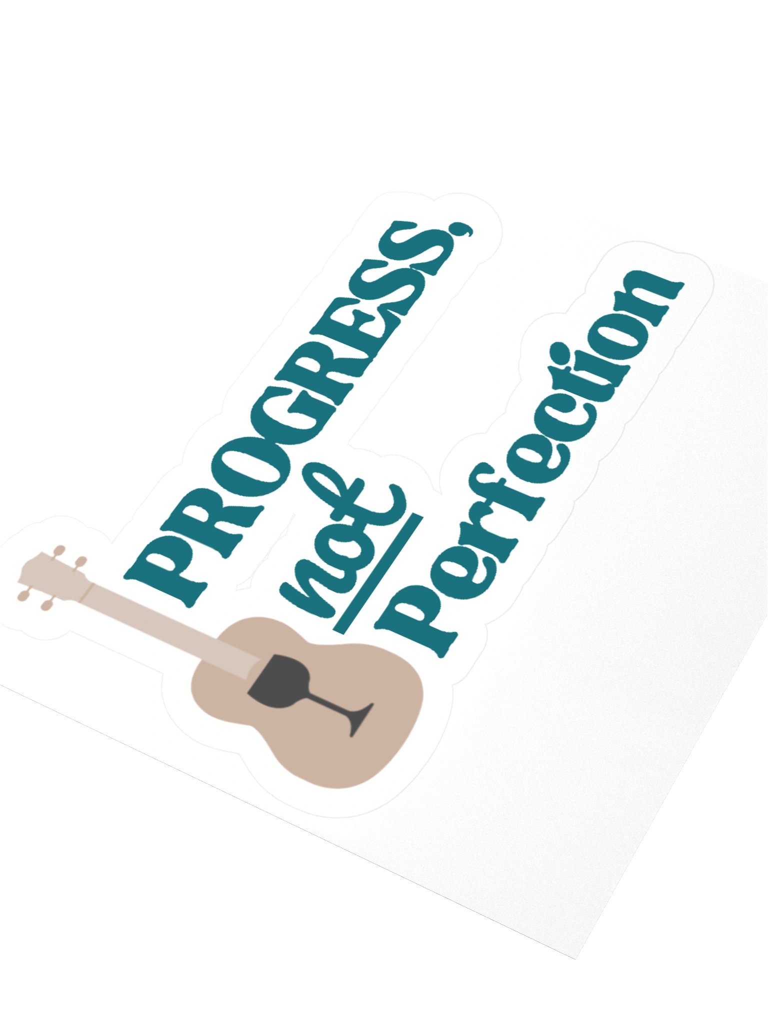Progress Not Perfection Sticker product image (8)