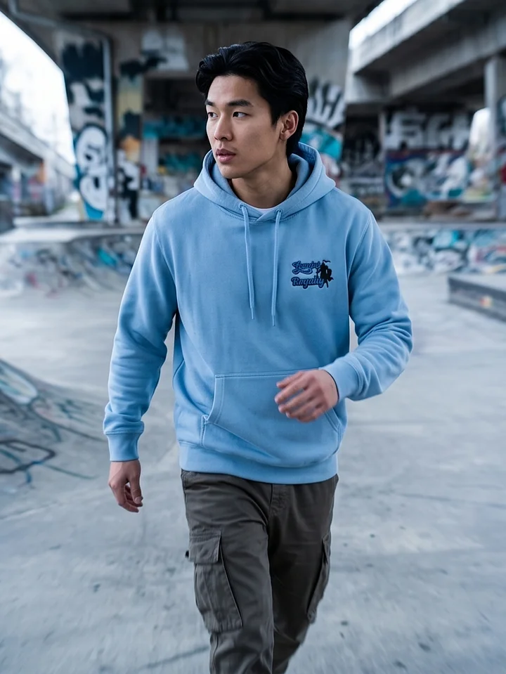 Blue Gemini Royalty Dyed Hoodie product image (1)