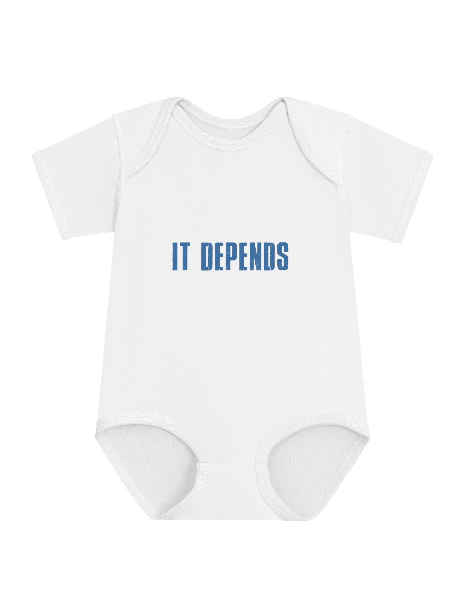 It Depends Baby Onesie product image (1)