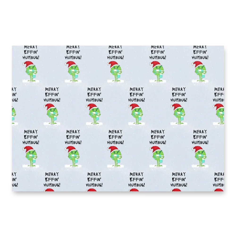 Less Merry Humbug - Gift Wrapping Paper product image (3)