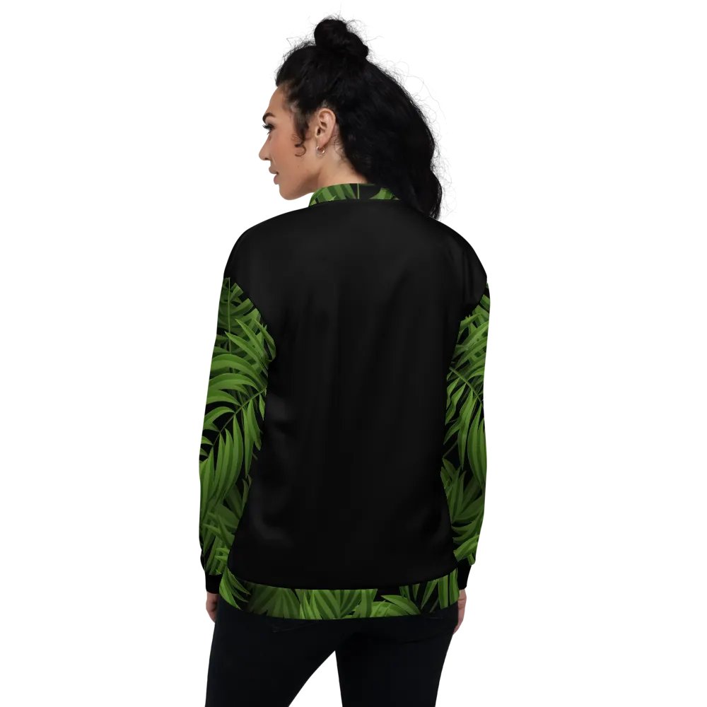 Tropical Palm Bomber Jacket product image (7)