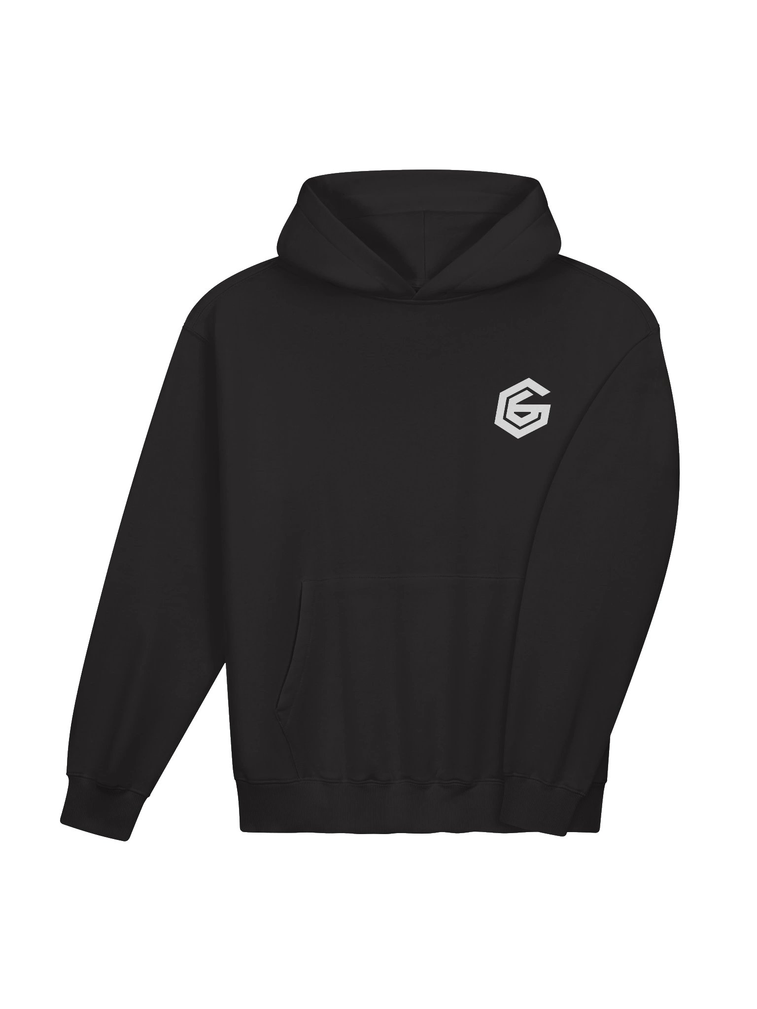 G6 Basic Black Hoodie product image (4)