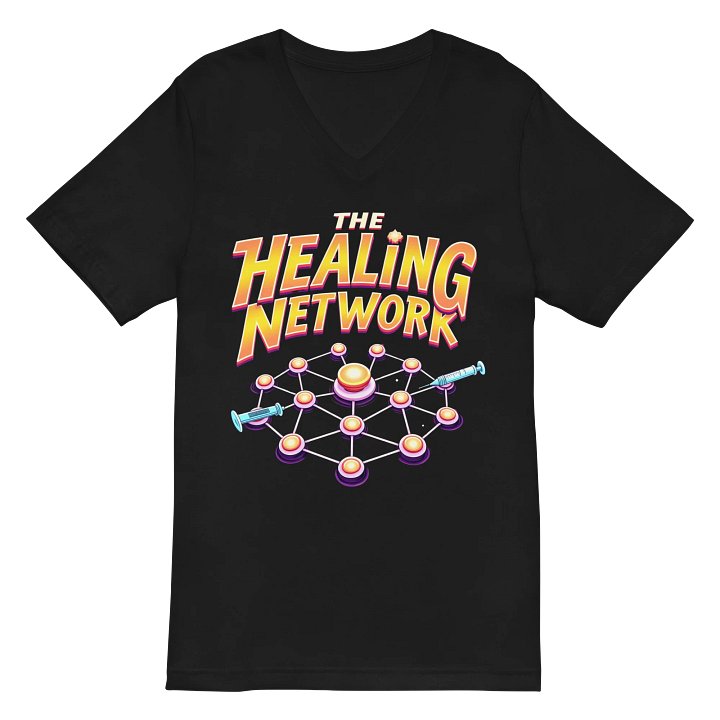 Healing Network Connection V-Neck Tee product image (2)
