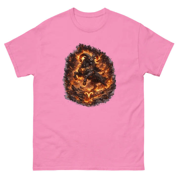 Horns of Eternal Flame — Aries Zodiac Tee product image (2)