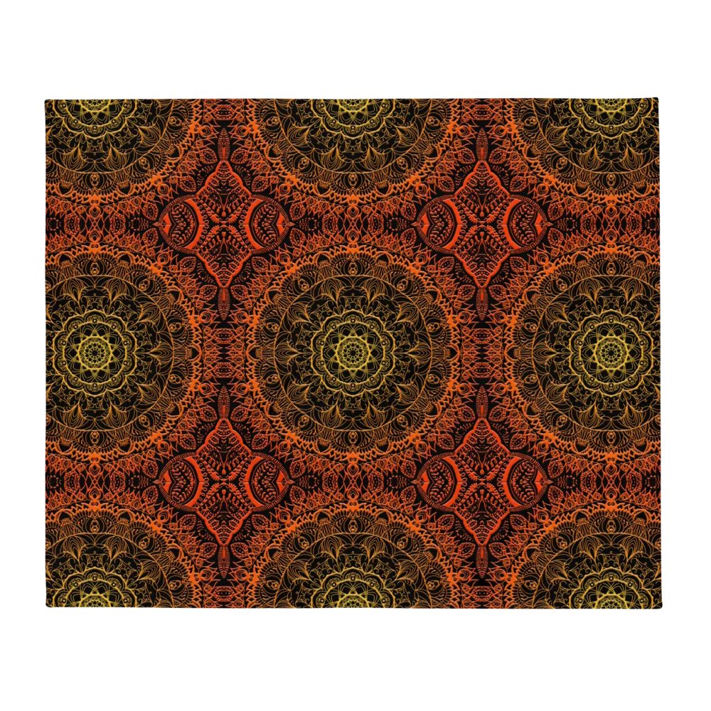 Mandala Dreams Throw Blanket product image (2)