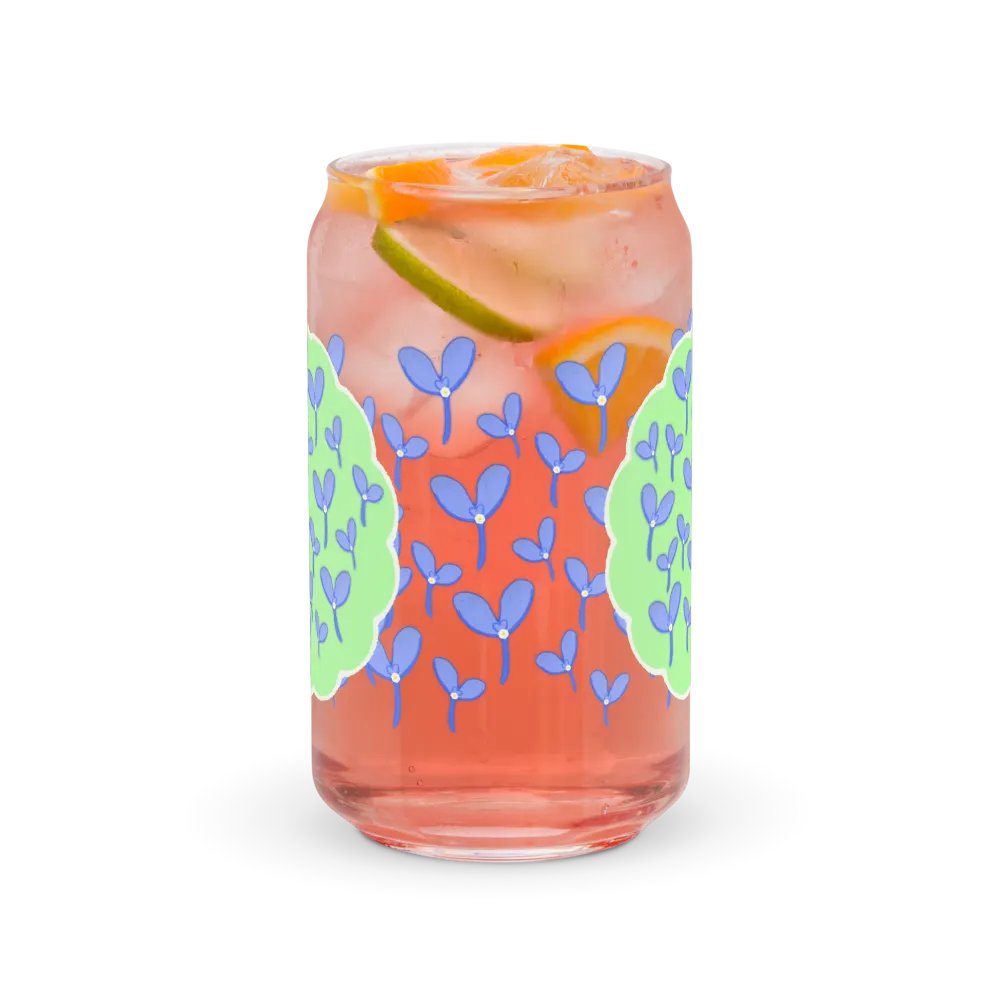 Blue Bulbed Samaras Glass product image (7)