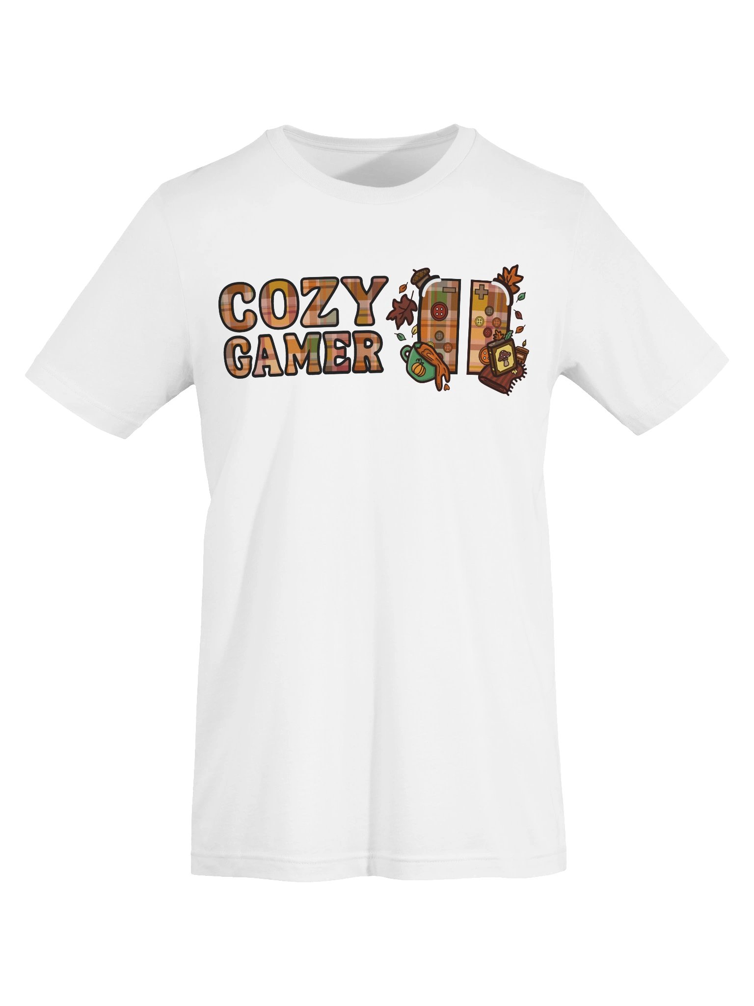 Plaid Cozy Gamer Controller Tee product image (151)