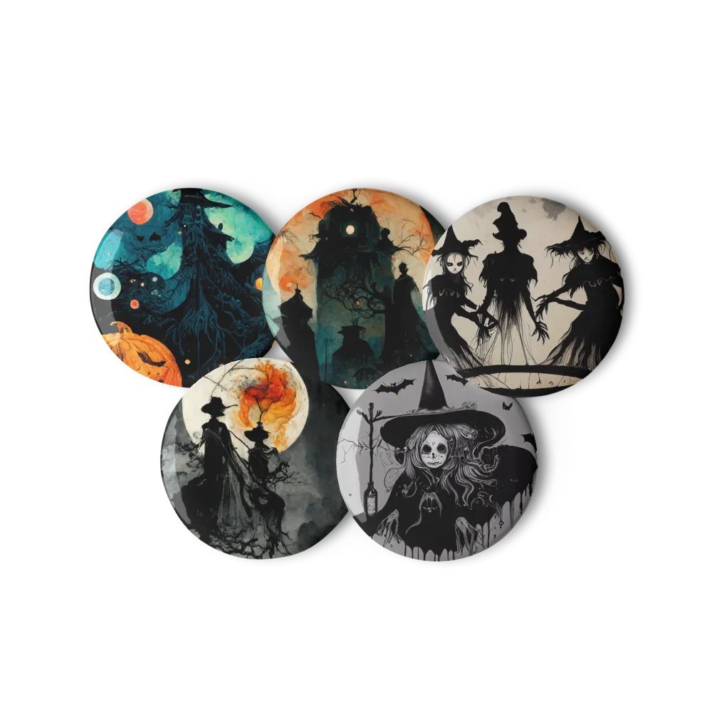 Mystical Witch Pin Button Set product image (3)