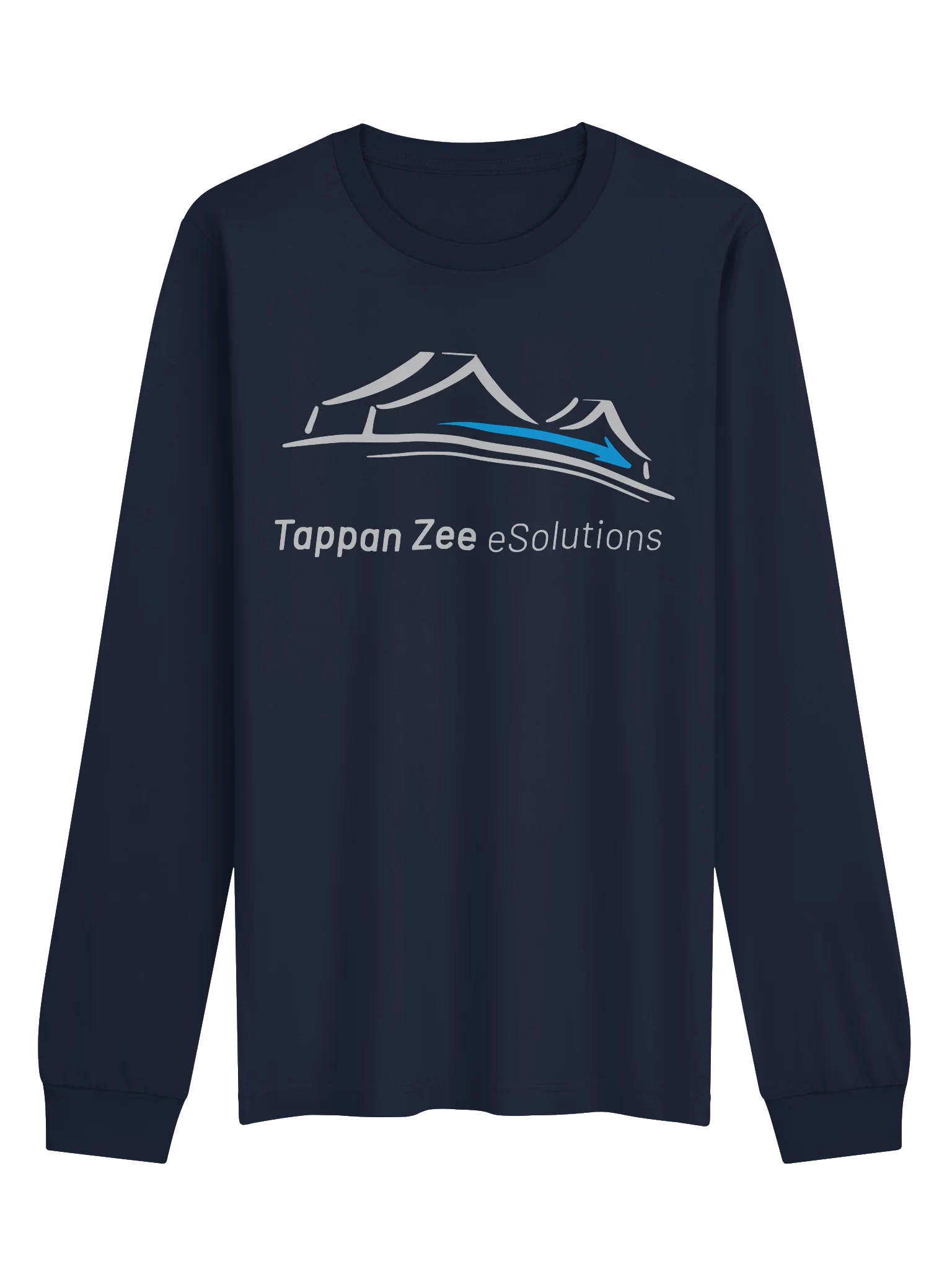 Tappan Zee eSolutions Logo Long Sleeve Tee product image (1)